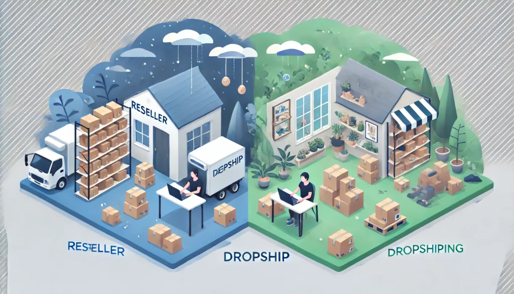 beda reseller dan dropship