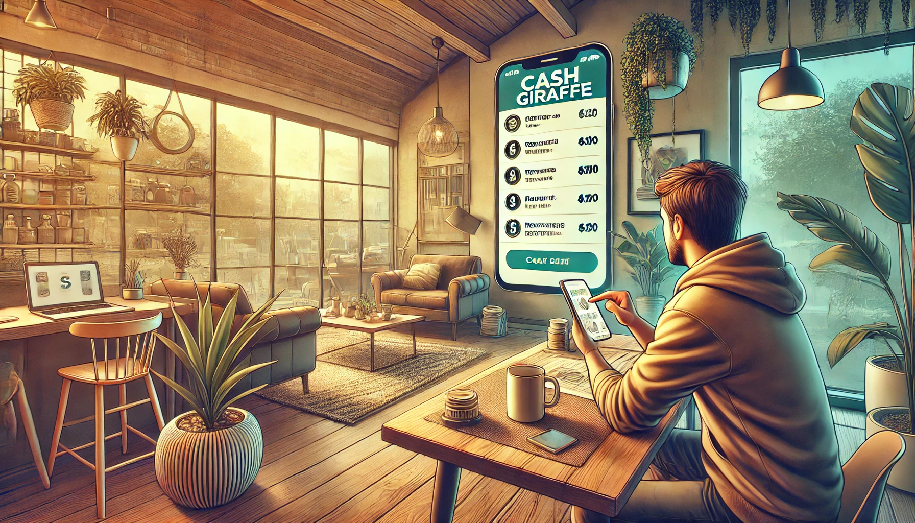 review aplikasi cash giraffe