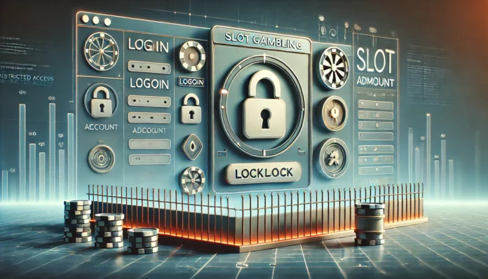 ciri-ciri akun slot dikunci admin