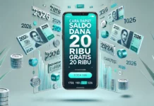 Cara Dapat Saldo Dana 20 Ribu Gratis Terbaru 2026 Cara Dapat Saldo Dana 20 Ribu Gratis