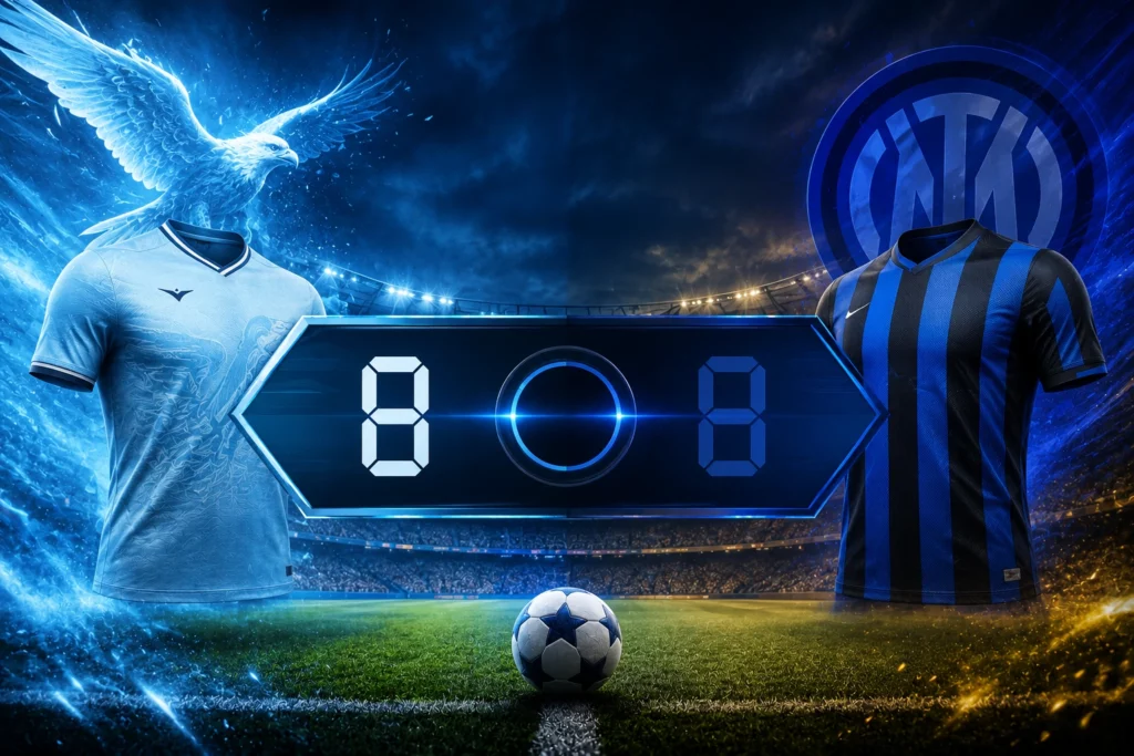 Live Skor Pertandingan Lazio vs Inter Milan