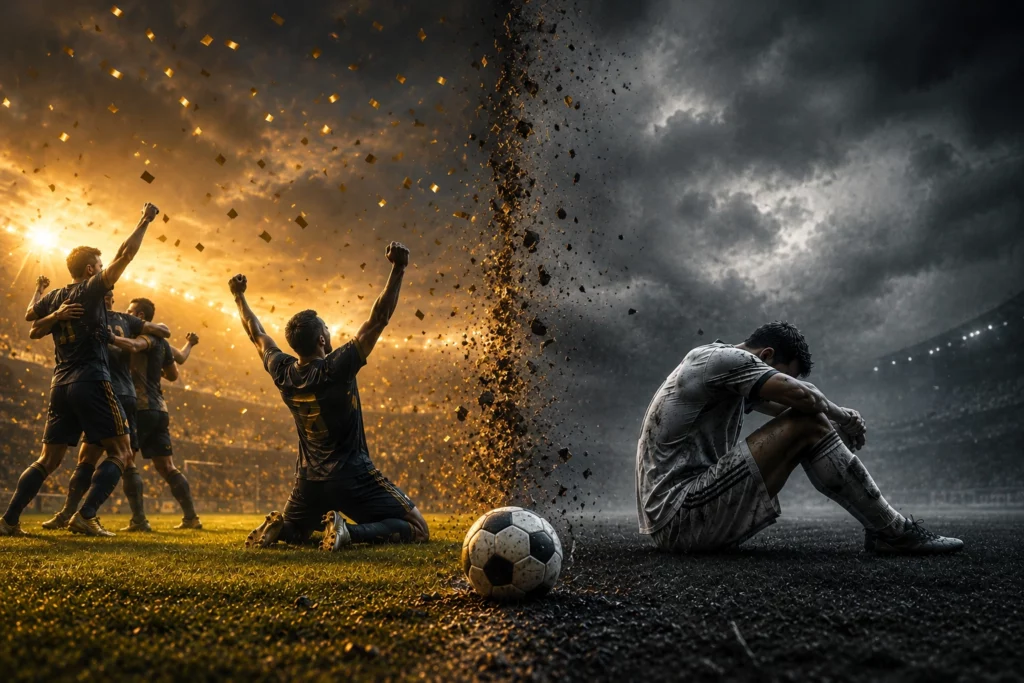 perhitungan parlay lose half