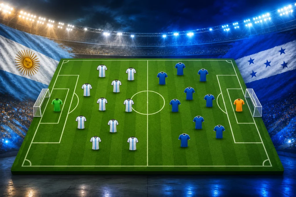 Prediksi Pertandingan Persahabatan Argentina vs Honduras