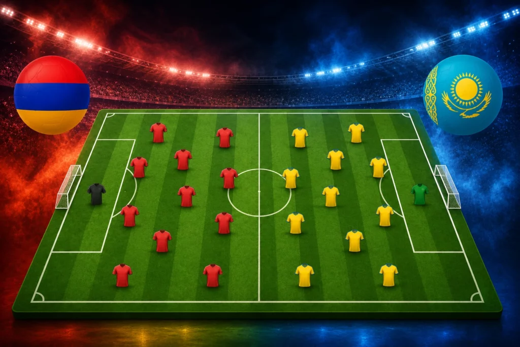 Prediksi Pertandingan Persahabatan Armenia vs Kazakhstan