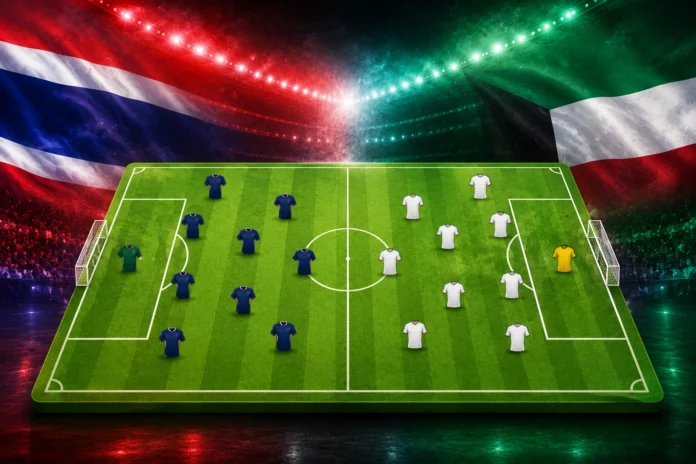Prediksi Pertandingan Persahabatan Thailand vs Kuwait