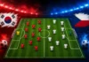Duel Pembuka Grup A Piala Dunia Hadir Lewat Susunan Pemain Tim Nasional South Korea vs Czech Republic Susunan Pemain Tim Nasional South Korea vs Czech Republic